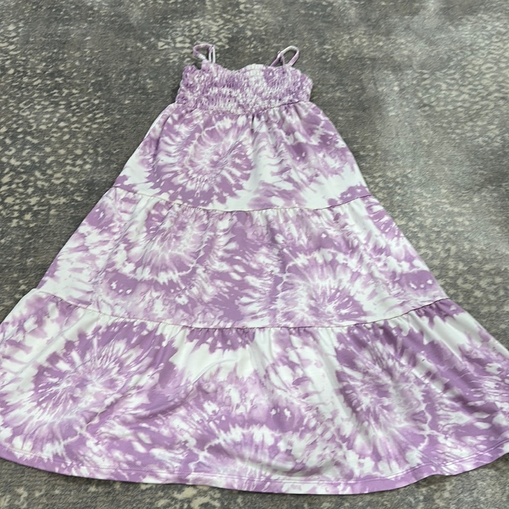 32 COOL TIE DYED KIDS DRESS XS5-6